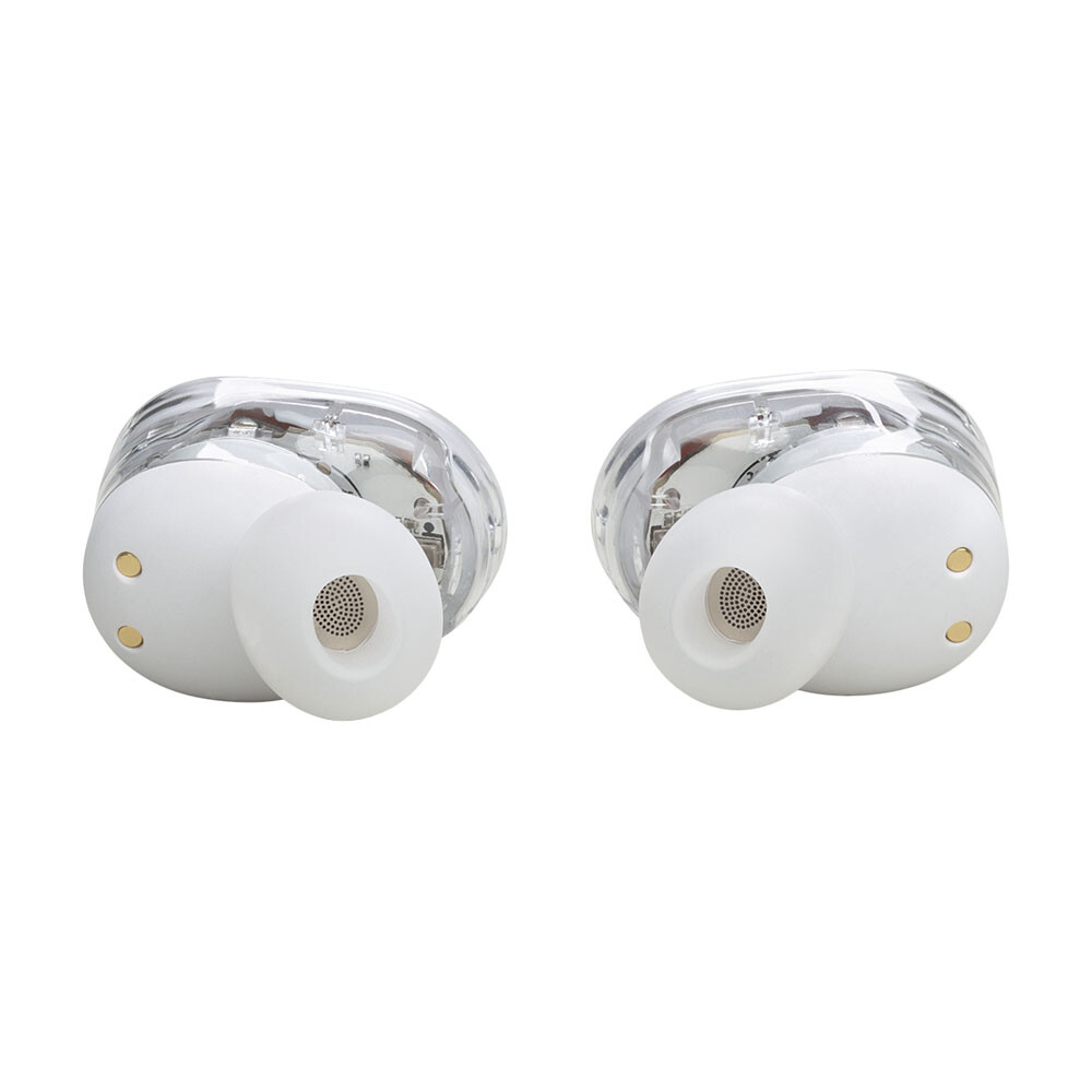 Наушники беспроводные JBL Tune Buds, Ghost Edition, прозрачный белый — фото 3