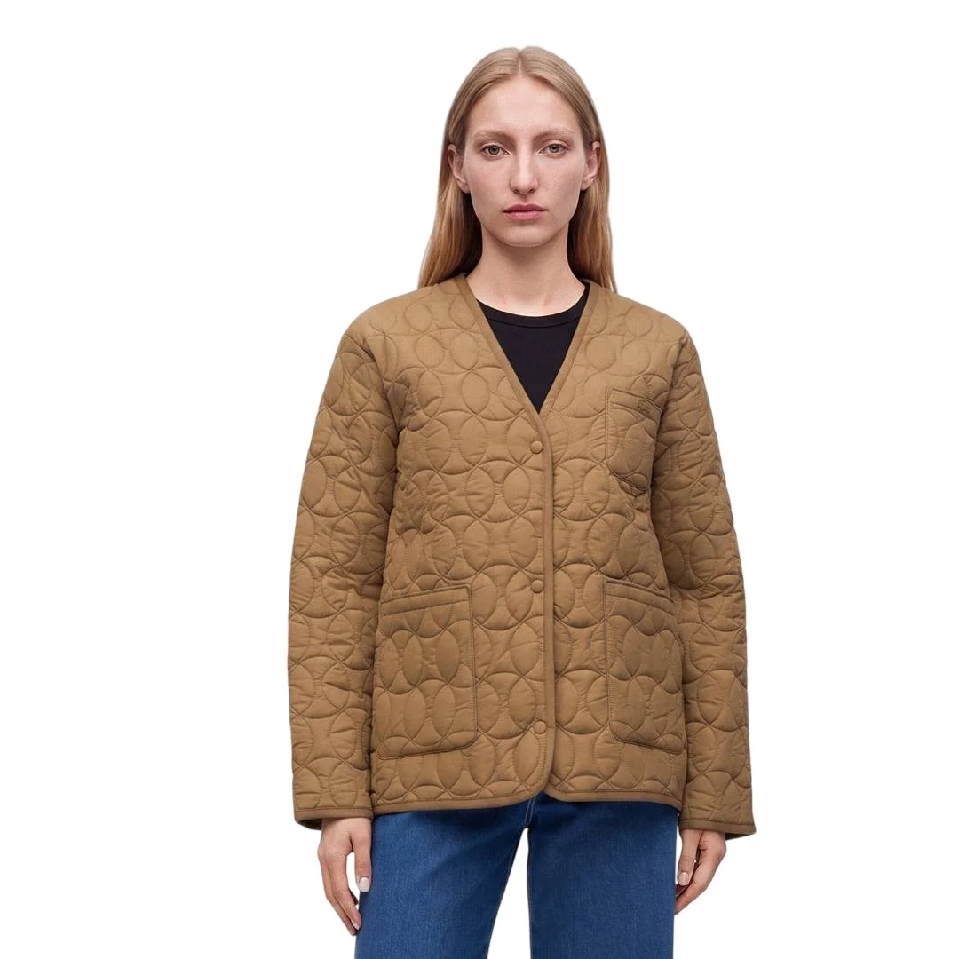 Женская лёгкая куртка Lacoste, коричневый
