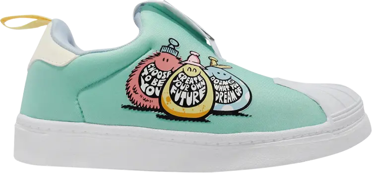 

Кроссовки Adidas Kevin Lyons x Superstar 360 Little Kid, синий