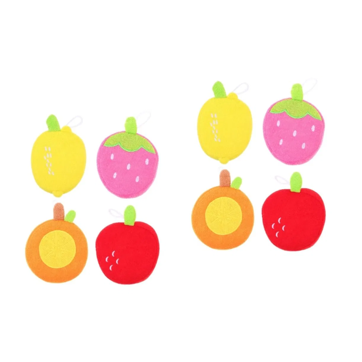 Мочалка-губка для детей, DOITOOL, набор 8 шт., 13x10x4 см, Assorted Colours