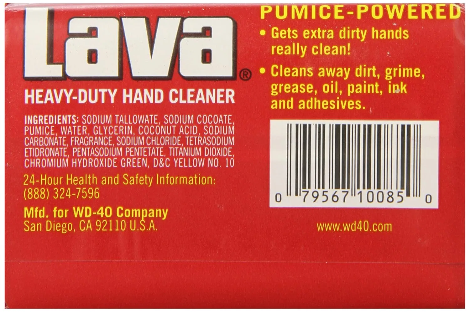 Мыло для рук Lava Heavy Duty Hand Cleaner, набор 3 шт, 5.75 oz — фото 2