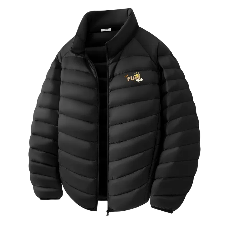 Детский пуховик с капюшоном MINISO, Цвет Black
