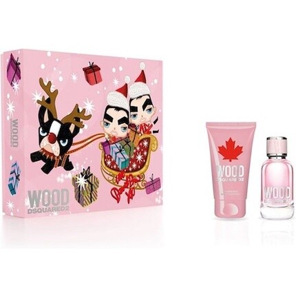 Dsquared2 Wood For Women Set - Туалетная вода 30 мл + Лосьон для тела 50 мл — фото 2