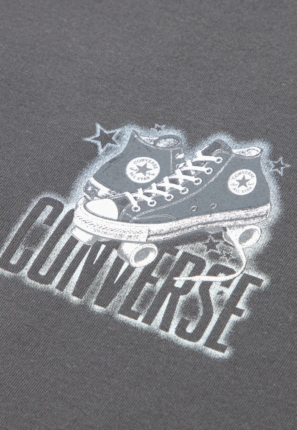 Футболка с принтом в виде кроссовок Converse, Dark Matter — фото 3