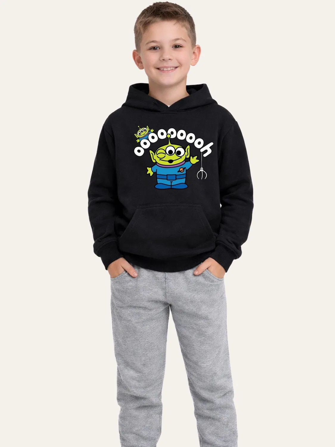 Худи Toy Story с графикой Alien Brand Threads, черный
