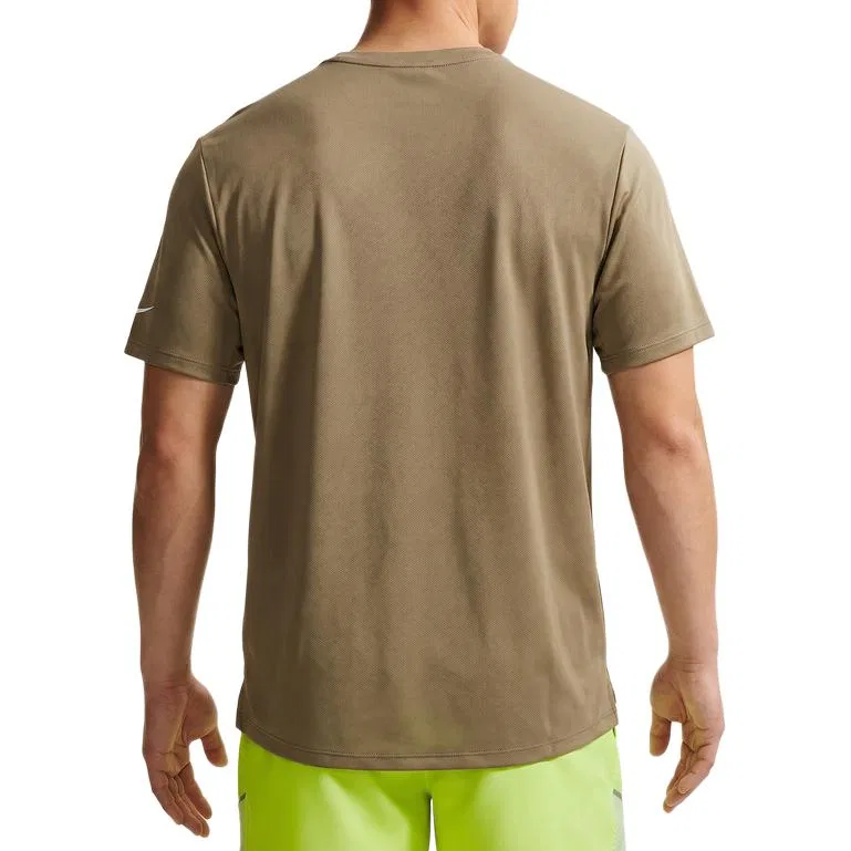 Футболка хлопковая Miler, Nike, Light Khaki Brown — фото 4