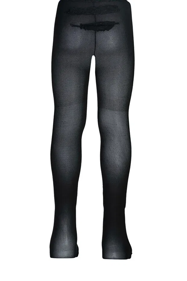 Детские колготки для новорожденных с кружевом Dore Çorap, Black / 500