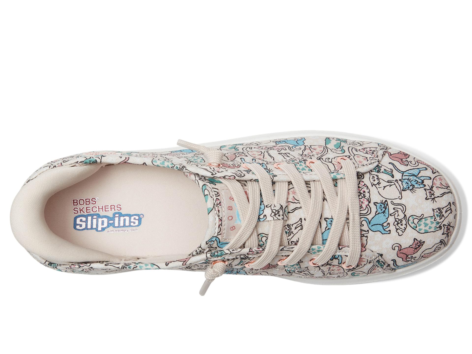 Кроссовки BOBS from SKECHERS Bobs D'Vine Hands Free Slip-ins, цвет Natural Multi — фото 2