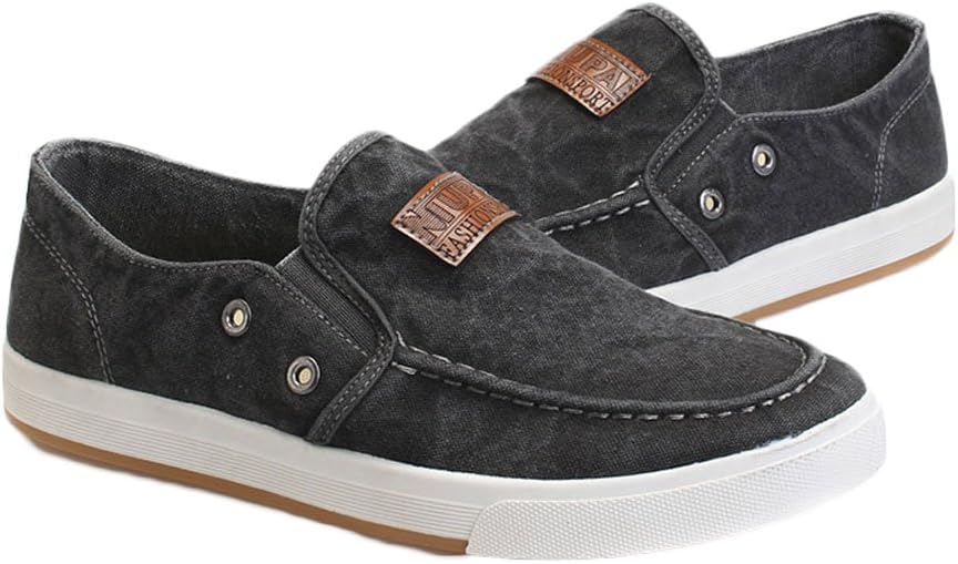 

Повседневные кроссовки на холщовой основе King Ma Mens, темно-серый