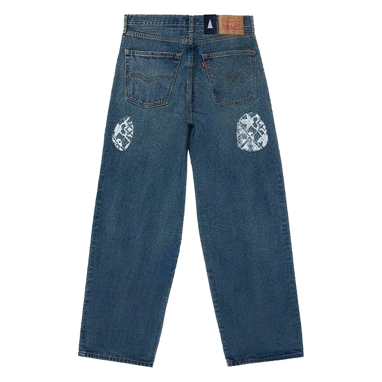 Джинсы широкие Moderate, Levis, Blue — фото 3