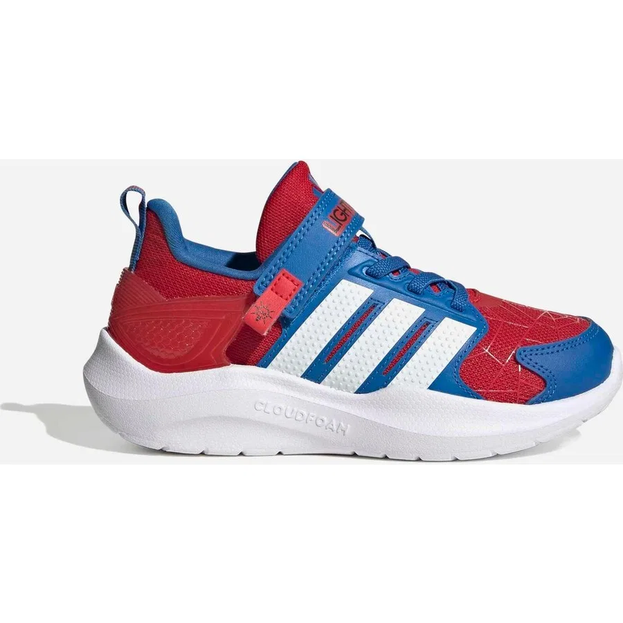 Детские спортивные кроссовки Marvel Lightorama Spider-Man adidas, Красный