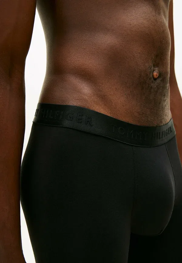 Боксеры из модала и шерсти 3-pack everyday luxe boxer briefs Tommy Hilfiger, черный — фото 4