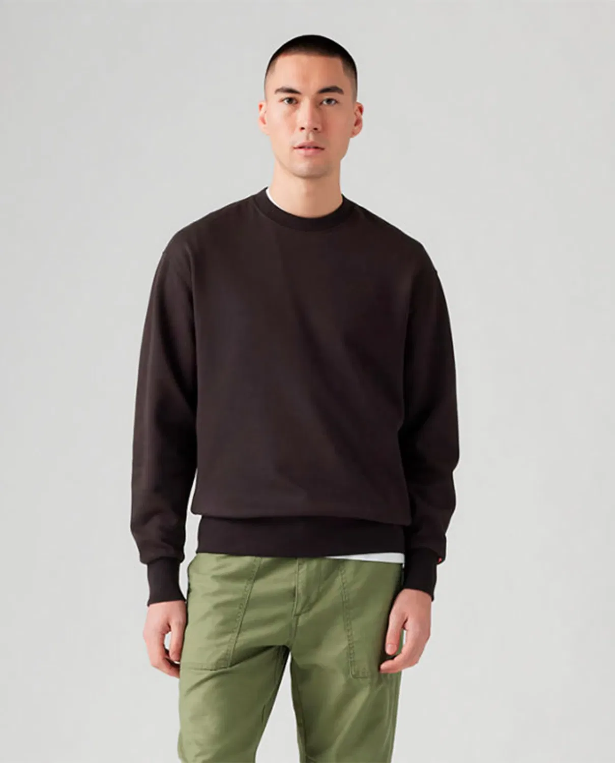 Мужская свитшот из мягкого хлопка Levi's, Negro