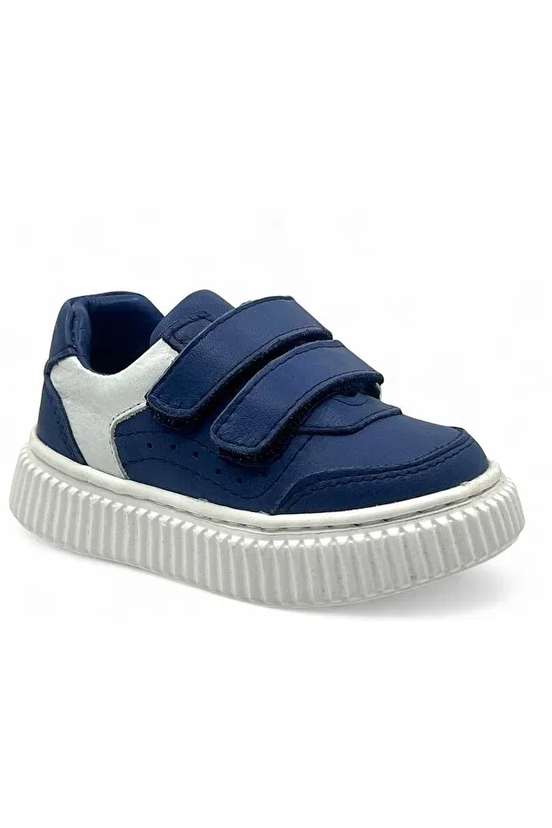 Детские повседневные туфли для девочек ортопедические Happy Walk, Navy Blue