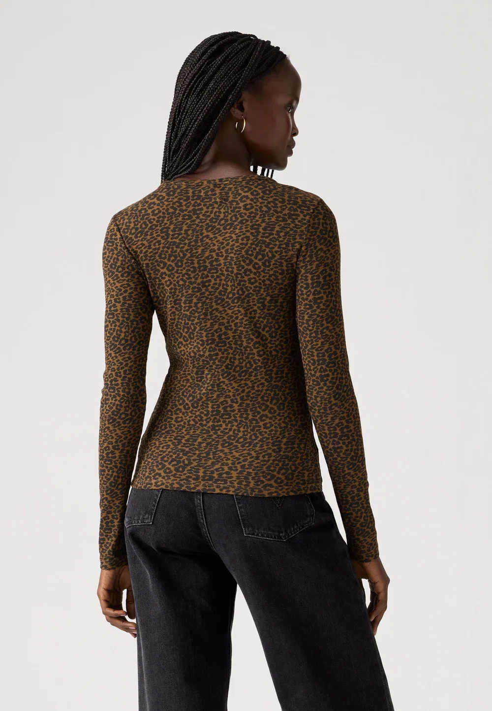 Футболка Hayes - с длинными рукавами Levi'S, Brown — фото 3