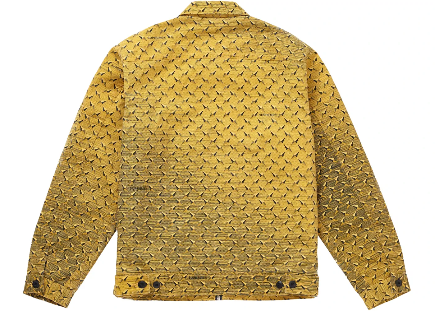 Мужская куртка Diamond Plate Work от Supreme, Yellow — фото 3