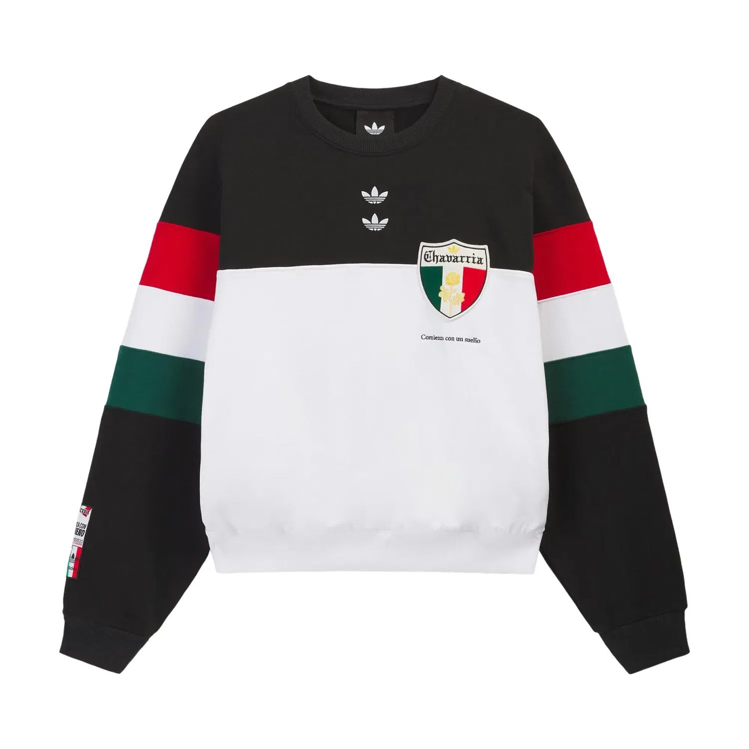 Толстовка Adidas x Willy Chavarria Crew, черный