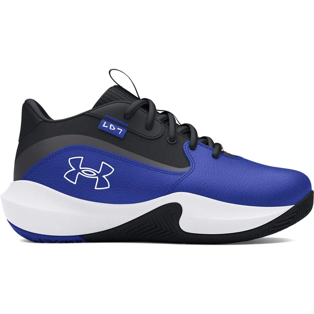 Детские кроссовки для мальчиков с принтом Lockdown 7 Under Armour, Azure