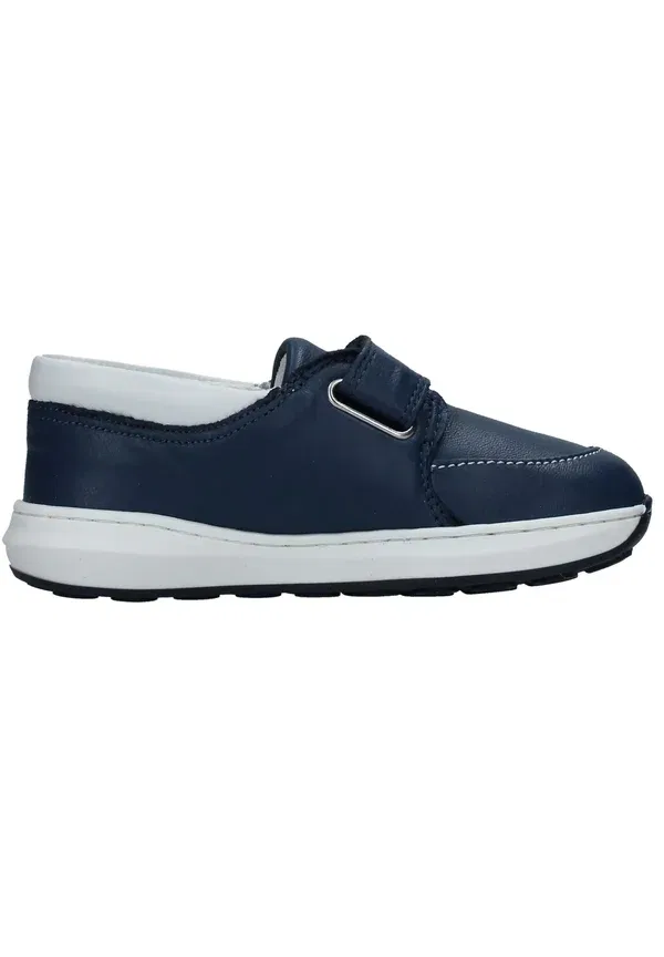 Туфли кожаные Boat shoes Primigi, синий — фото 4