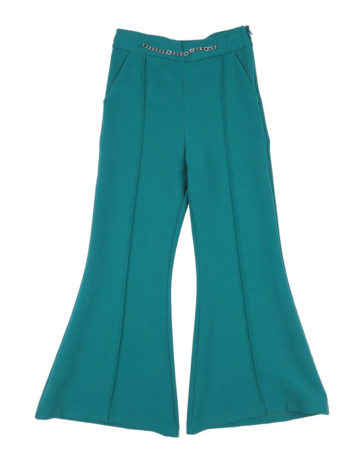 Брюки из крепа с принтом NaÏCe, Deep Teal