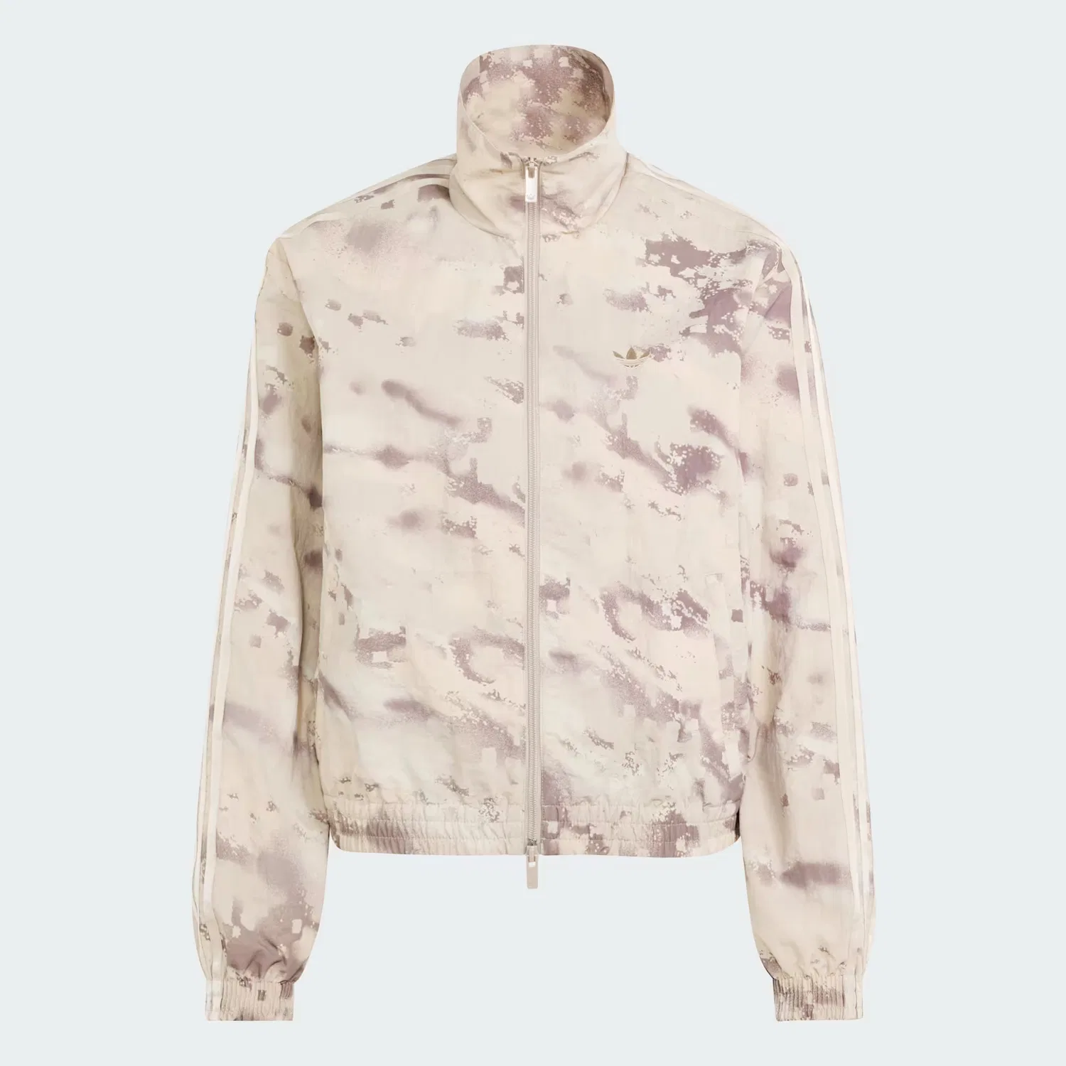 Женская олимпийка с камуфляжным принтом Camouflage Loose, Adidas Originals, Wonder Beige/Wonder White/Trace Brown/Crystal Linen — фото 4