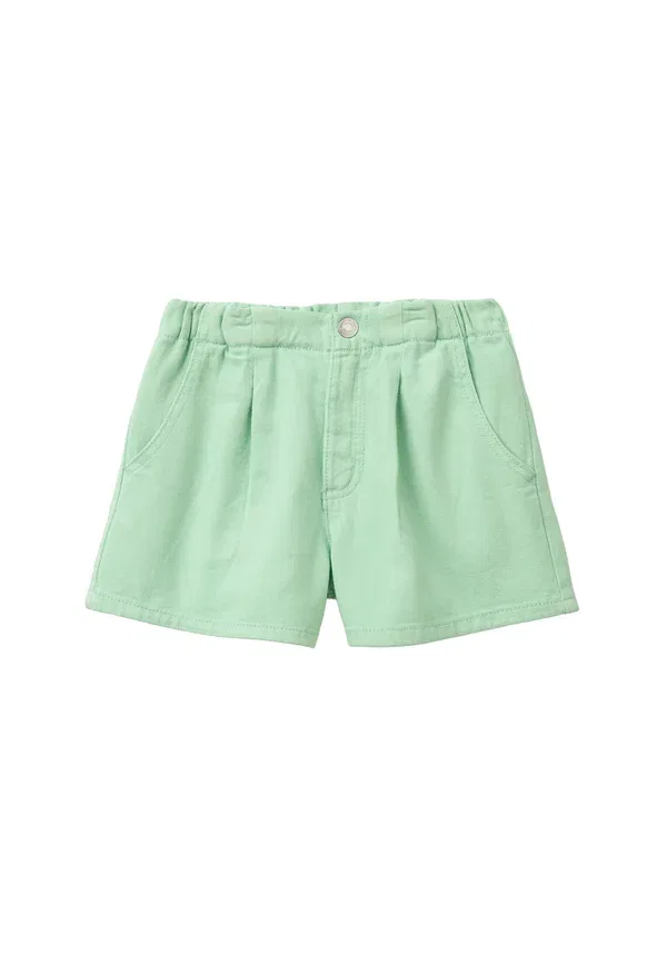 Джинсовые шорты United Colors Of Benetton, зеленый