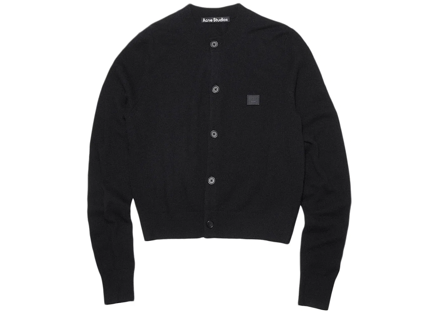 Мужской кардиган шерстяной Cardigan Acne Studios, Black