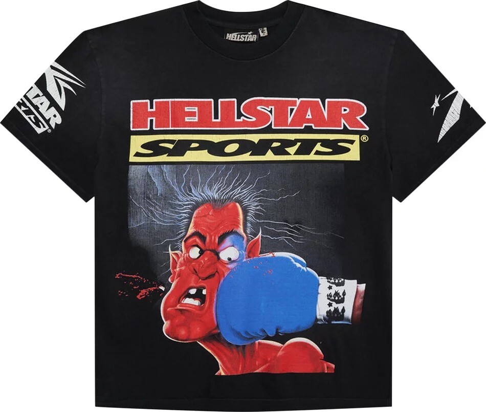 

Футболка Hellstar Knock-Out, черный