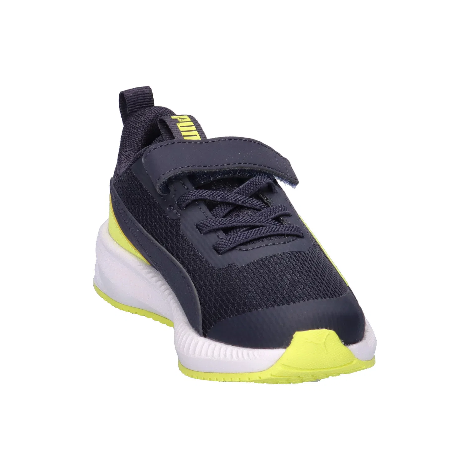 Детские кроссовки с текстильным верхом Flyer 3 AC+ PS Puma, Dunkelblau Schwarz — фото 2