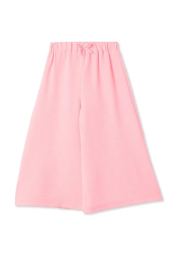 Брюки с заниженной талией Trousers Terranova, Rosa Fluo, розовый — фото 4
