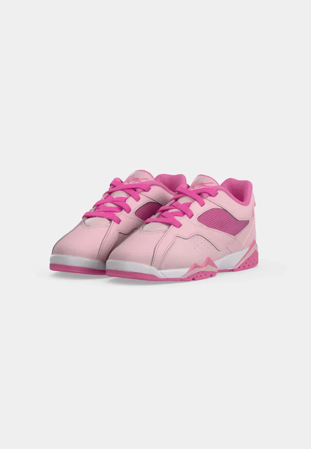 92 унисекс - кроссовки Jordan, Pink Foam/China Rose/White — фото 3