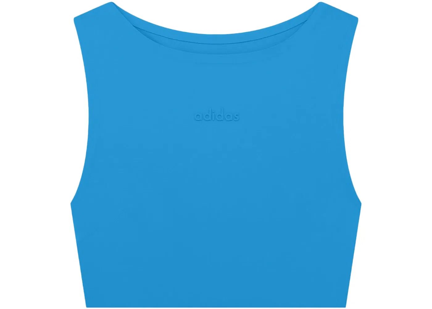 Женский укороченный топ-майка Fear of God Tank, Blue Rush