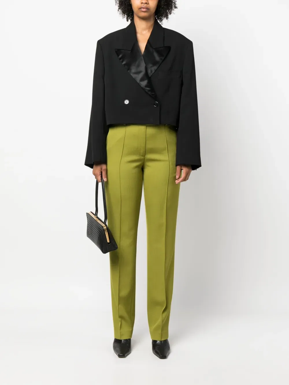 Брюки Acne Studios, зеленый — фото 2