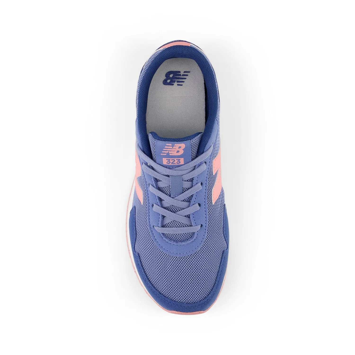 Детские кроссовки на шнуровке New Balance, Magic Blue — фото 4