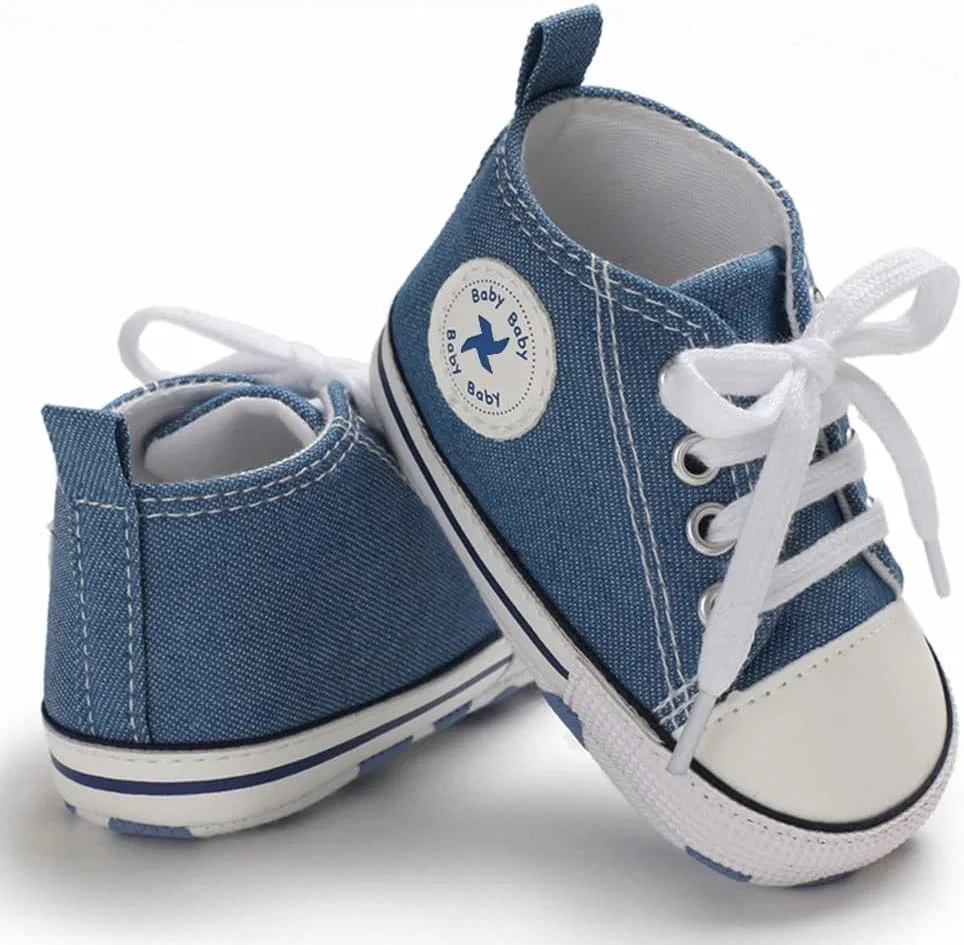 Детские кроссовки с высоким верхом Sekantrol, Light Blue — фото 3