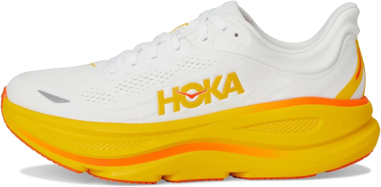Мужские беговые кроссовки HOKA Bondi 9, Frost Sunflower — фото 4