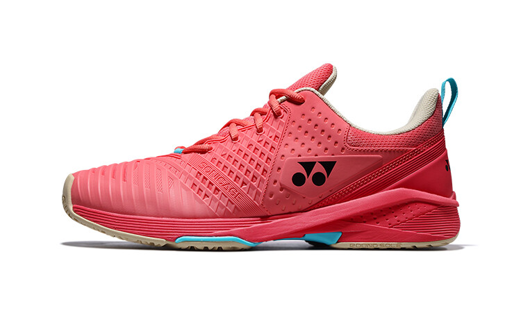 

Кроссовки YONEX Ower Cushion Tennis Shoes Unisex Low-top Coral Red, красный