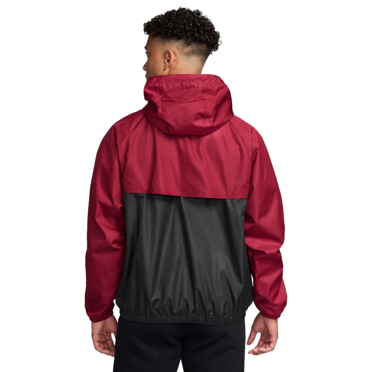 Мужская куртка Windrunner Nike Storm-FIT, цвет Team Crimson/Black — фото 2