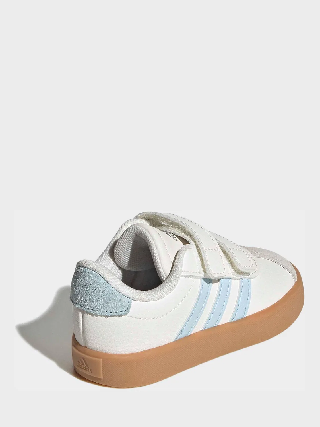 Кроссовки детские adidas VL Court 3.0, бело-синие — фото 4
