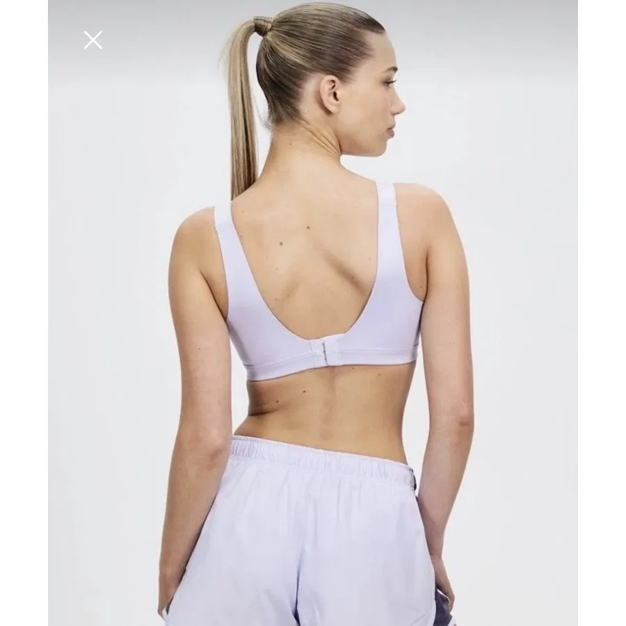 Спортивный бюстгальтер с высокой поддержкой Dri-Fit Alpha High-Support Padded Adjustable Training Nike, Сиреневый — фото 2