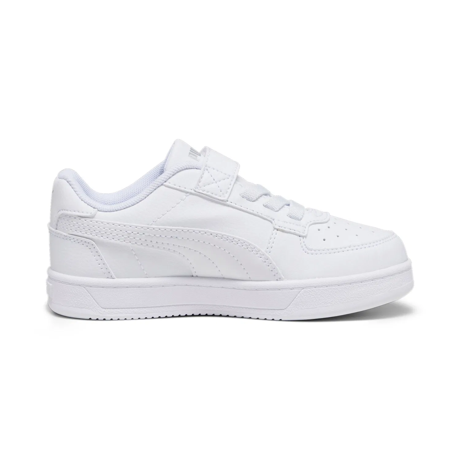 Детские кроссовки с мягкой подошвой Puma, PUMA White-PUMA Silver-PUMA Black — фото 3