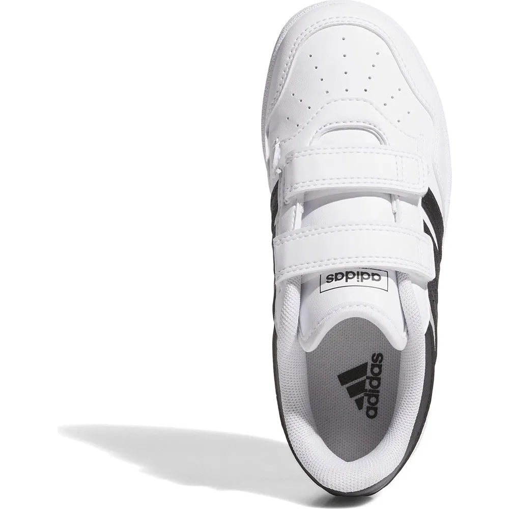 Детские кроссовки с искусственной кожи Hoops 4.0 adidas — фото 4