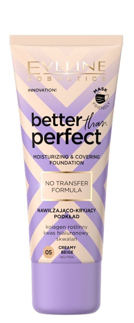 

Eveline Better Than Perfect No Transfer Праймер для лица, 05 Creamy Beige