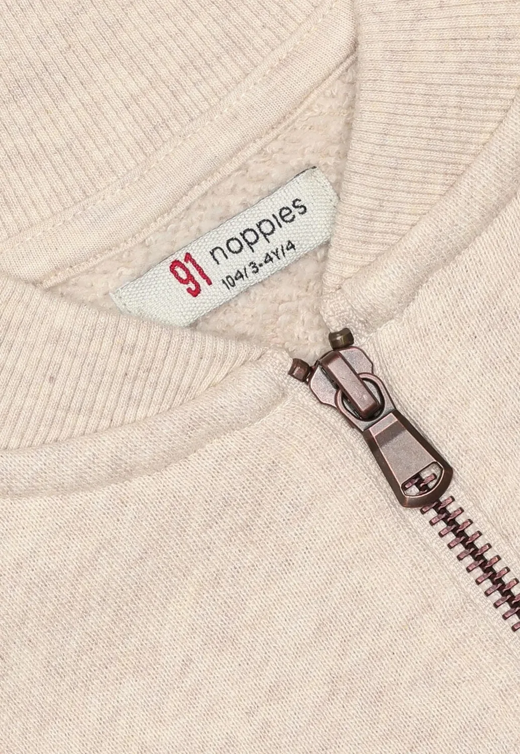 Strickjacke - толстовка на молнии Noppies, Sand Melange — фото 3