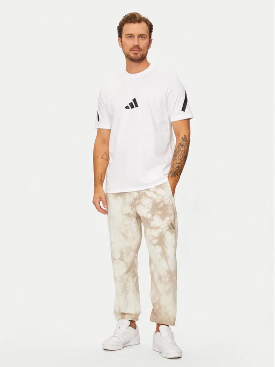 Футболка regular fit Adidas, белый — фото 2