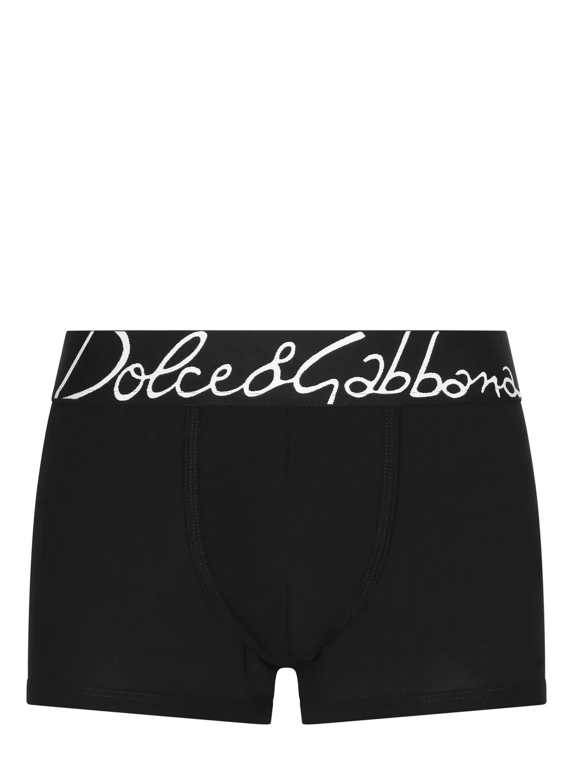 Dolce & Gabbana Трусы-боксеры в джерси, черные