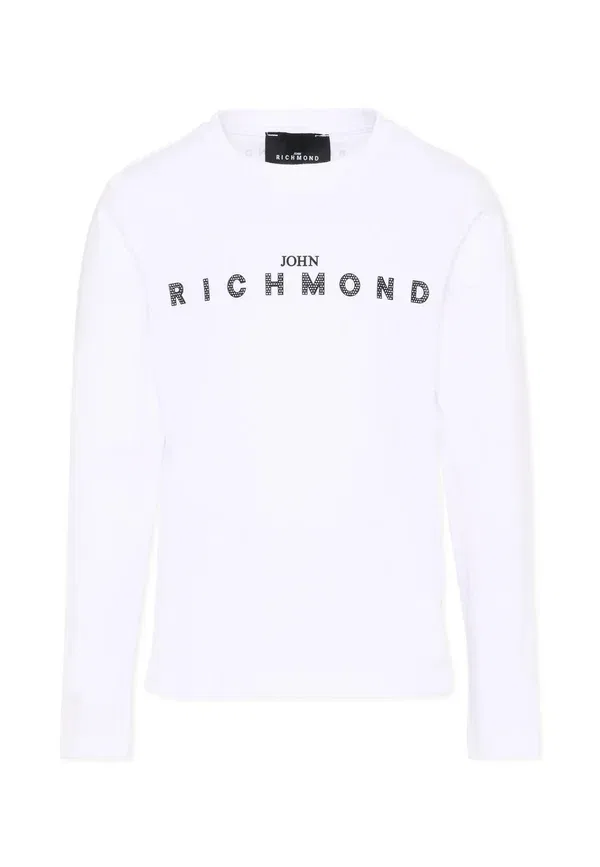 Футболка унисекс с длинными рукавами Richmond, белый