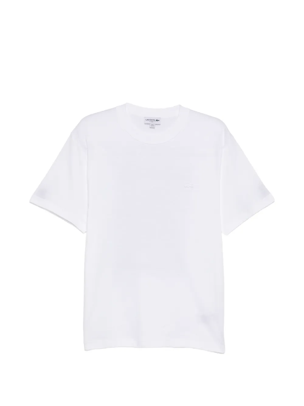 

Футболка с вышитым логотипом Lacoste, белый