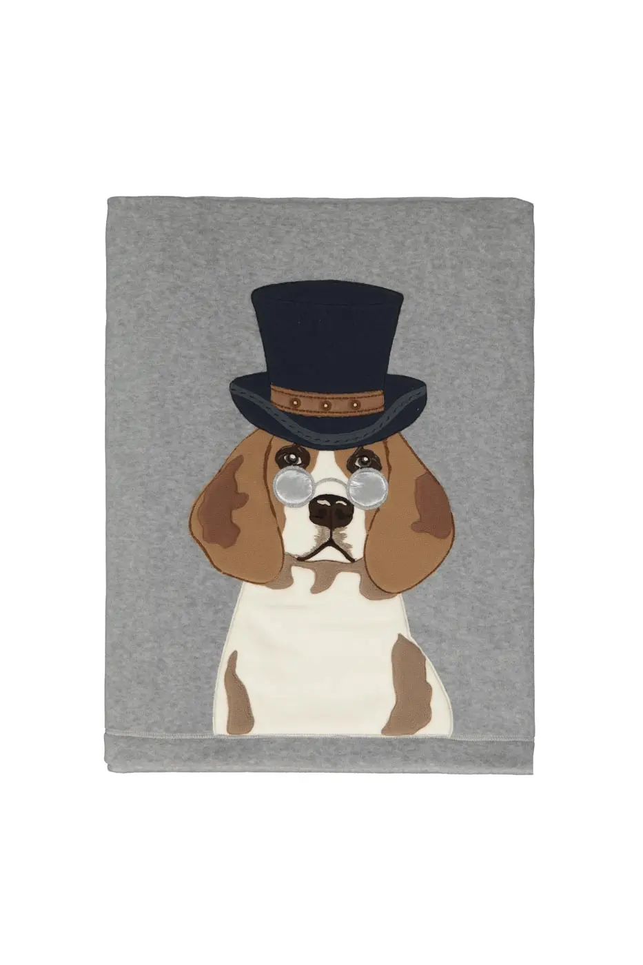 

Плед Maryplaid Embroidered Dog Fleece 6M34024 160х180, серый