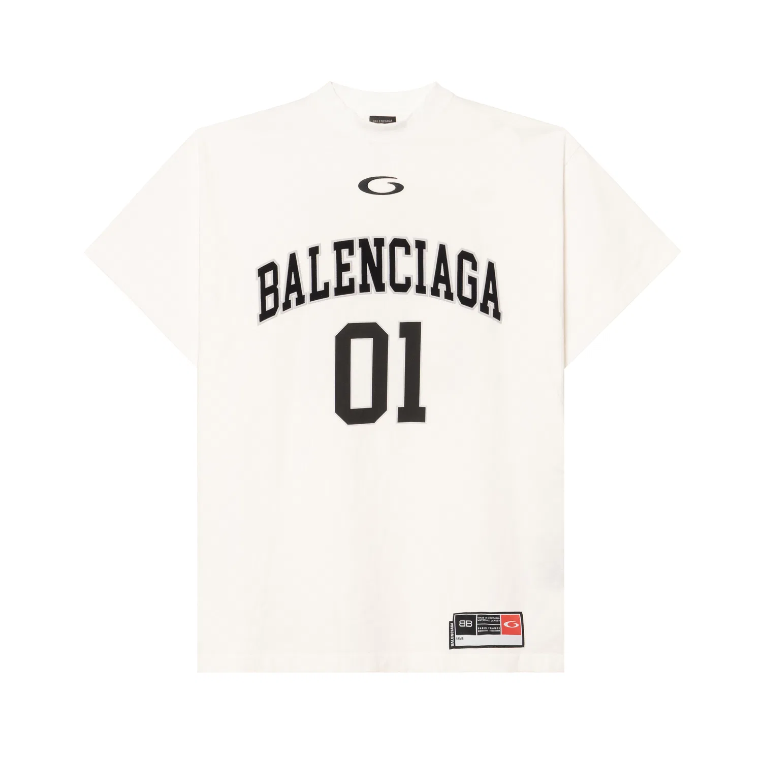 Мужская футболка Balenciaga SS25, Белый